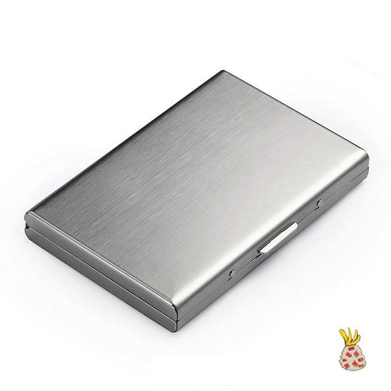Slim Metal Card Holder with RFID Blocking Technology for Credit Cards & Cash | Thomler