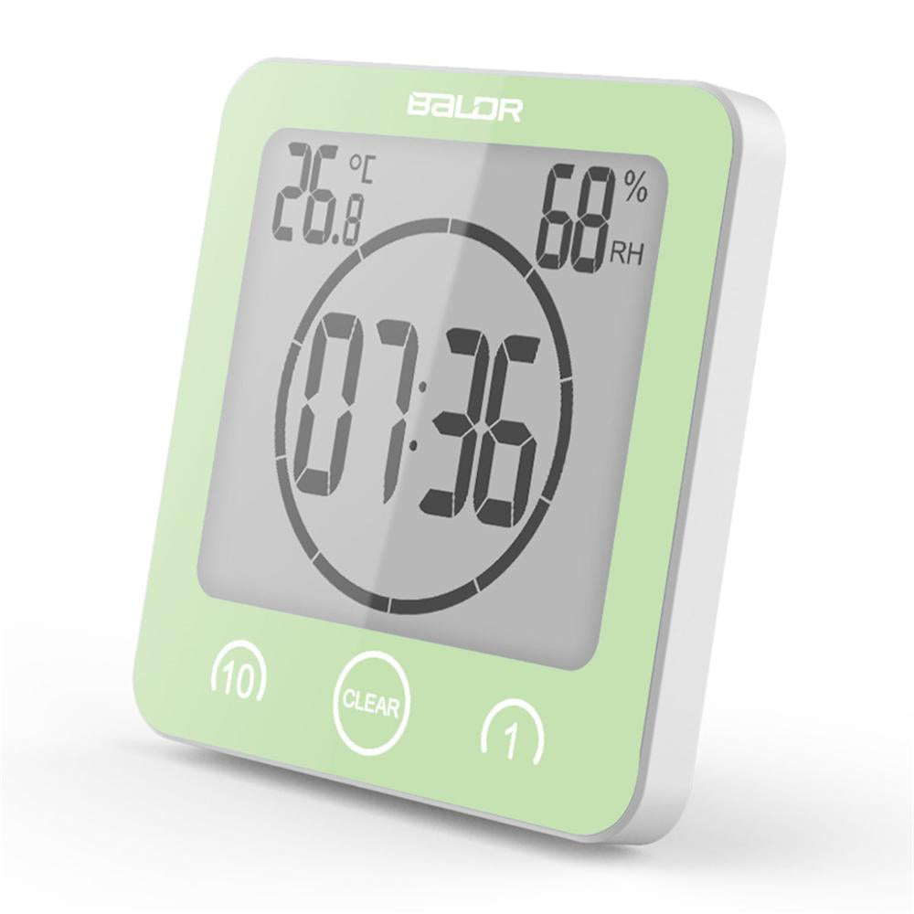 Waterproof Bathroom Shower Clock with Large Display for Time Management | Thomler