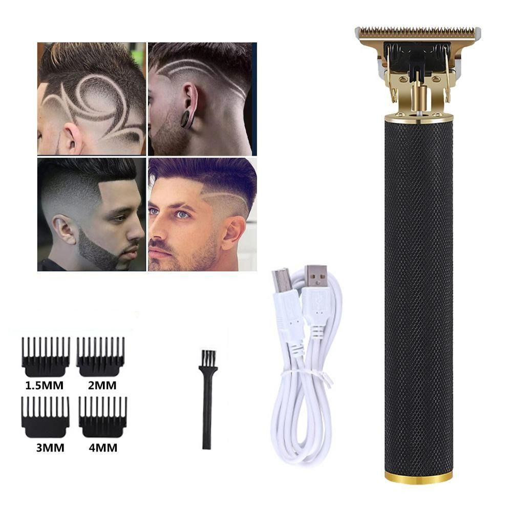 Cordless T-Blade Hair Trimmer for Precision Cuts, Beards, Edges & Detail Work – Rechargeable Men's Grooming Clipper for Home & Travel Use | Thomler