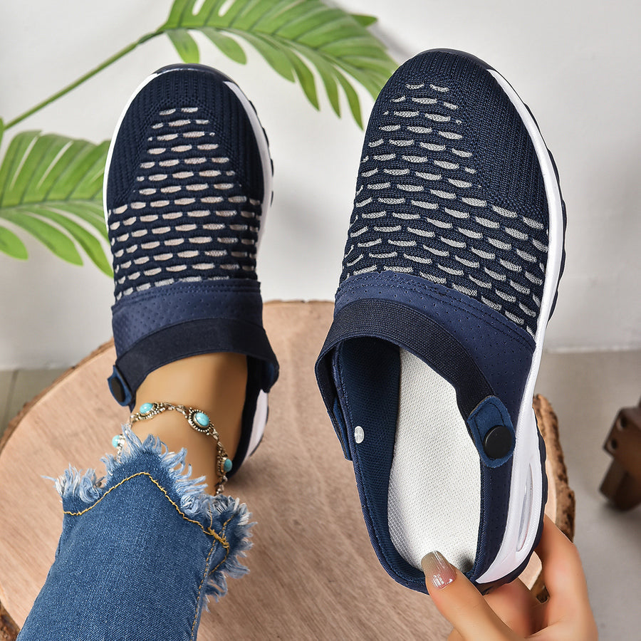 Women's Supportive Slip-On Sneakers with Air Cushion Sole for All-Day Relief & Posture Alignment | Lightweight Footwear for Work, Walking | Thomler