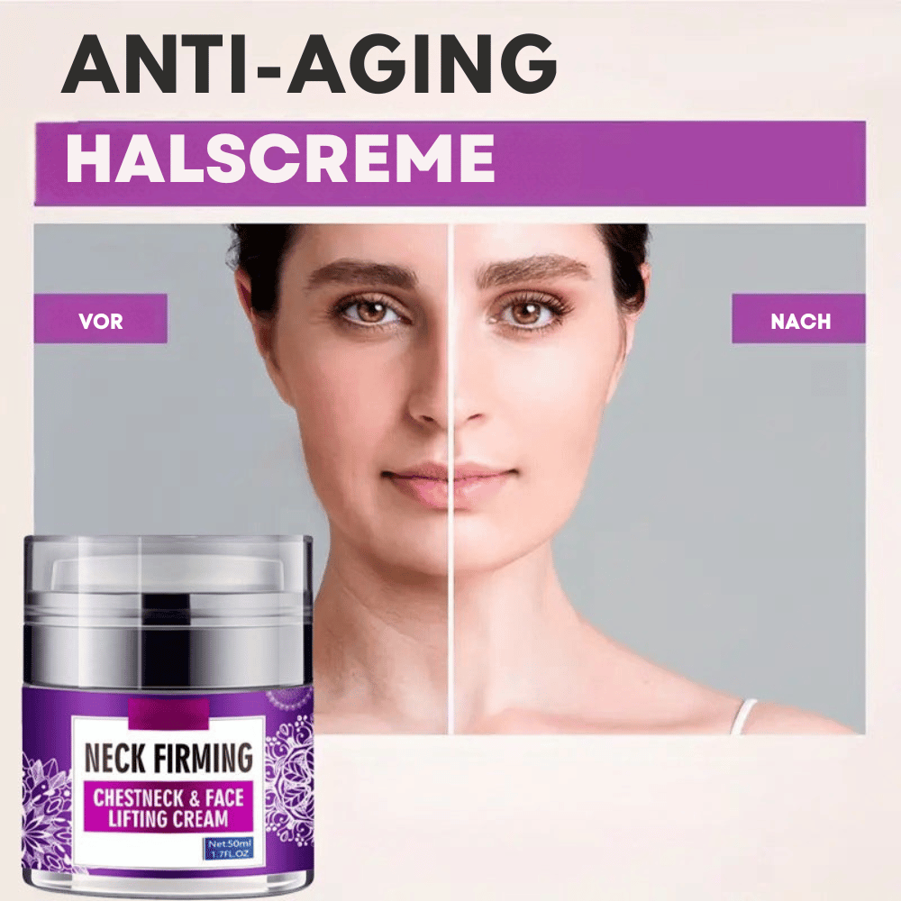 NeckLift — Straffende Halscreme | 1+1 GRATIS
