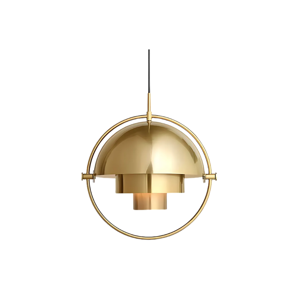 Pendant Light Metal Steel E27 Black Brass Dining Room Scandinavian Ceiling Lamp | Thomler