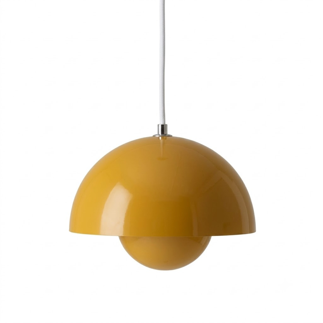 Hanging Planter Light Fixture with Built-In Pot for Indoor Plants & Modern Scandinavian Farmhouse Decor | Thomler