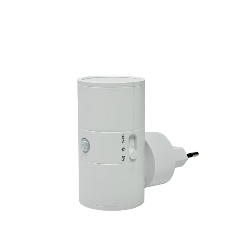Dimmable LED Night Light Plug-In Wall Lamp for Bedroom Hallway Nursery Outlet Socket Warm White Light Energy Saving | Thomler
