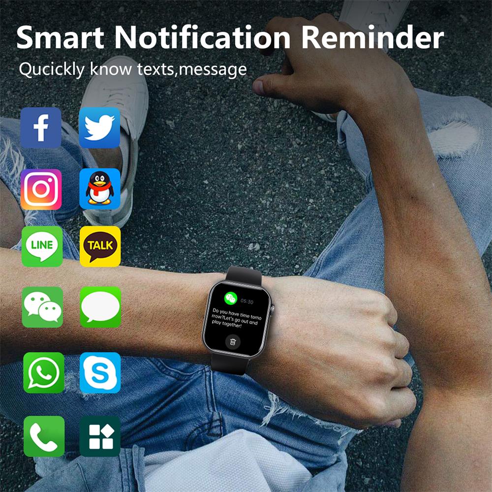 Health Tracking Smartwatch – Heart Rate, Blood Pressure, Oxygen & Sleep Monitor – Waterproof Fitness Watch with Bluetooth Calling & 50+ | Thomler
