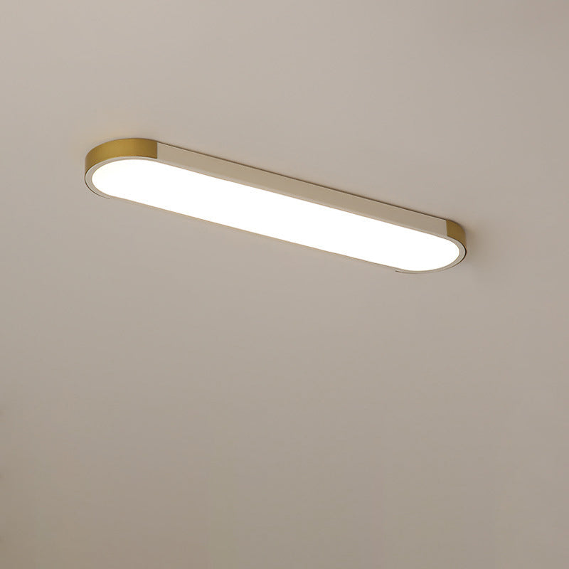 Flush Mount LED Ceiling Light Iron Acrylic 25.6 in Modern Living Room Bedroom Hallway Lighting 3 Color Temperature Adjustable | Thomler