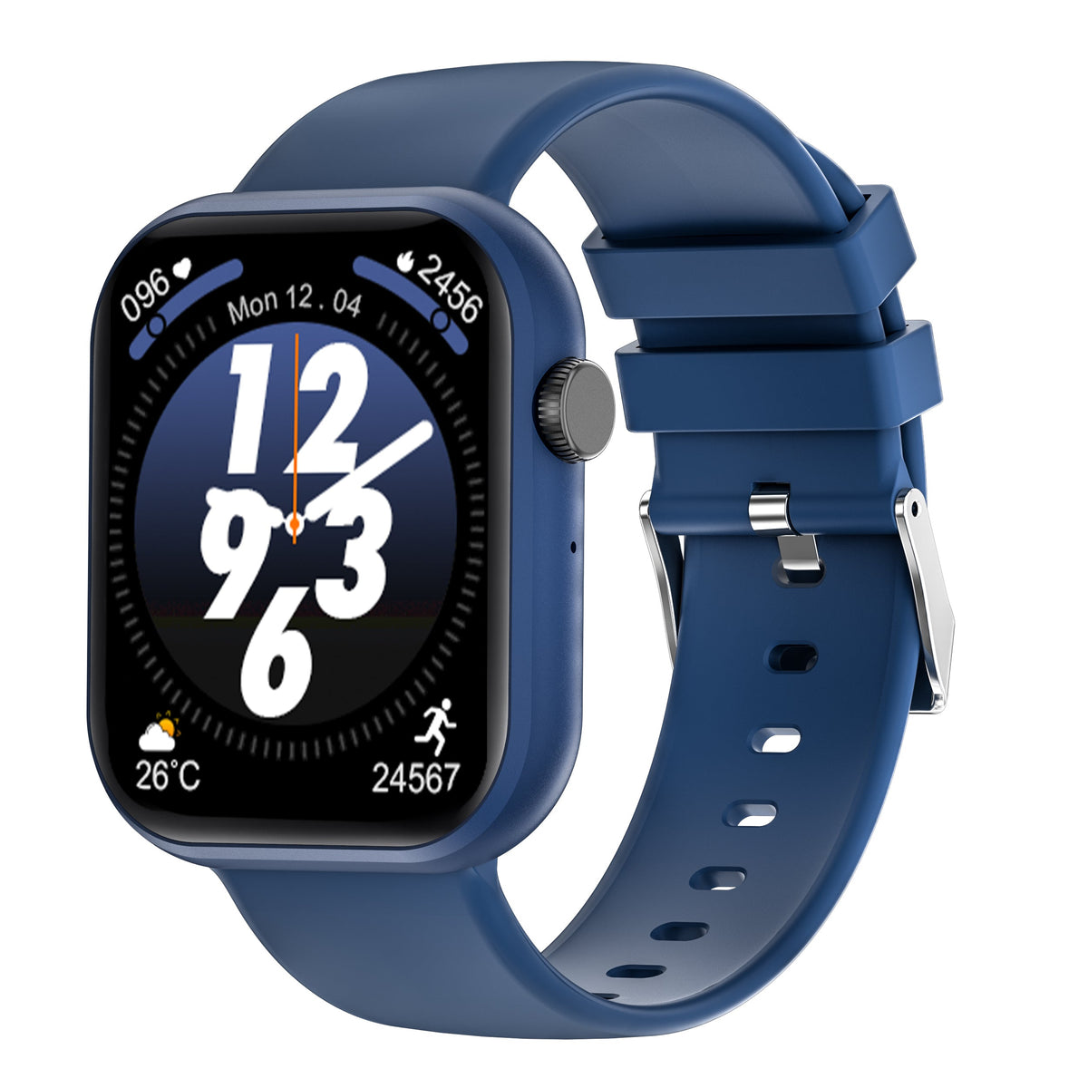 Health Tracking Smartwatch – Heart Rate, Blood Pressure, Oxygen & Sleep Monitor – Waterproof Fitness Watch with Bluetooth Calling & 50+ | Thomler