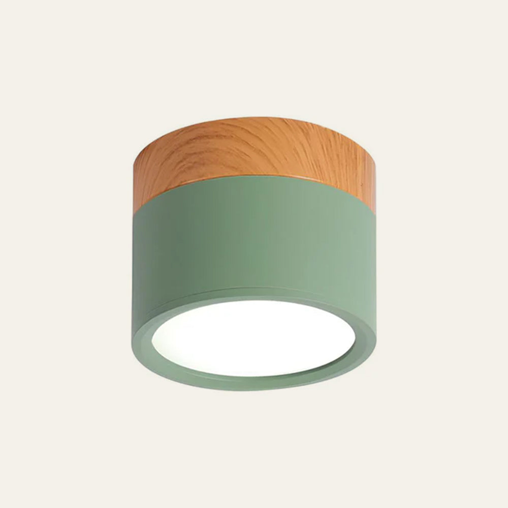 Ceiling Light Aluminium Wood LED 5W 7W Modern Hallway Living Room Surface Mounted Lamp | Thomler