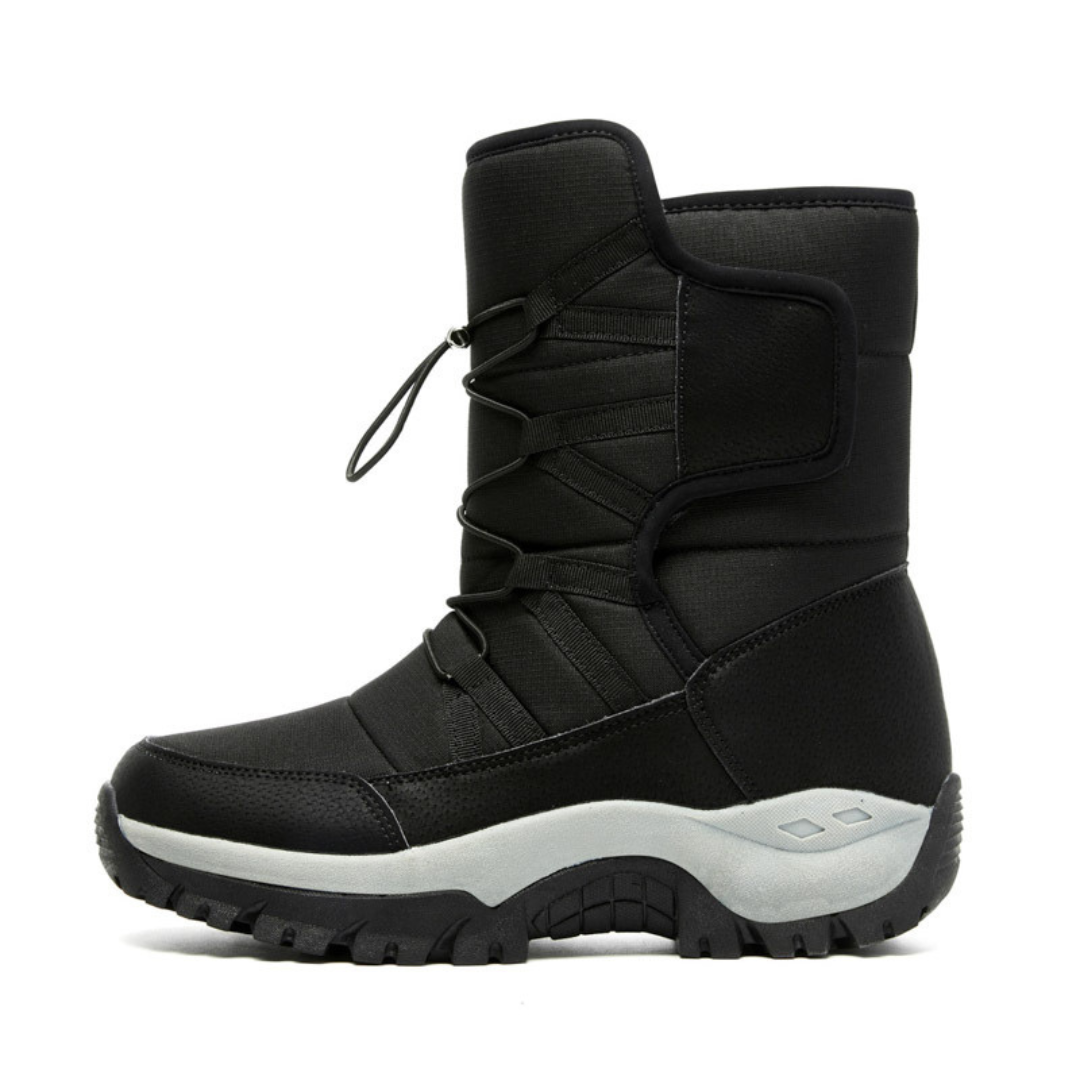 Women's Insulated Waterproof Winter Boots with Plush Lining – Slip-Resistant Platform Ankle Boots for Snow & Ice | Thomler