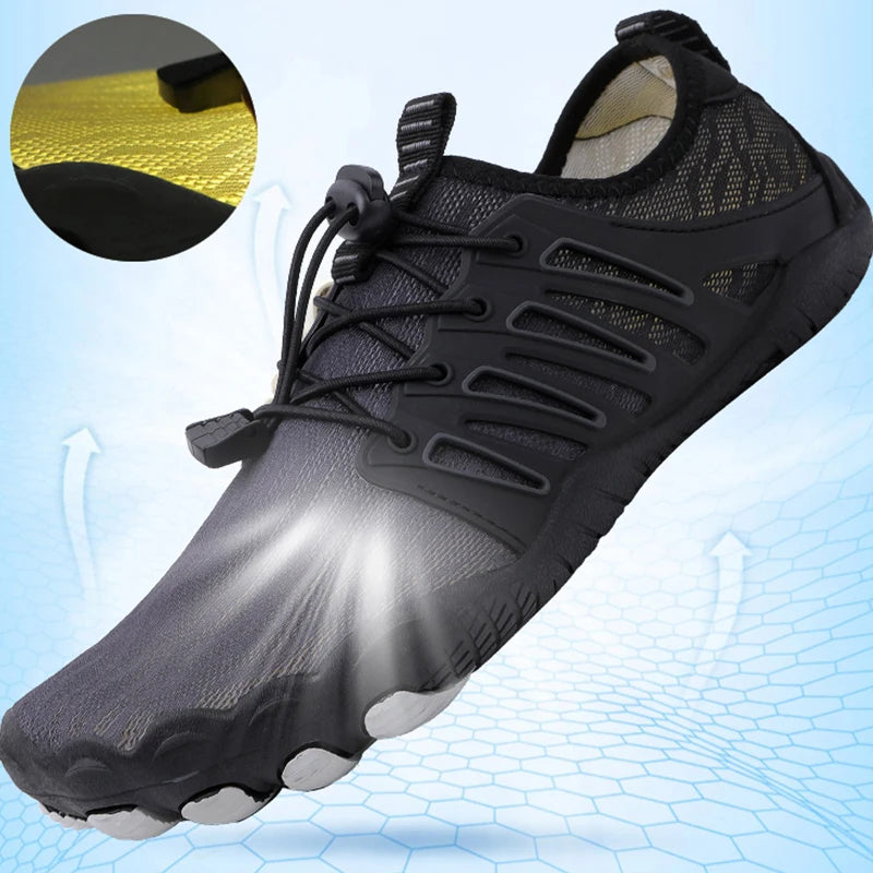 Minimalist Barefoot Shoes Wide Toe Box Orthopedic Walking Sneakers for Men Women Natural Gait Support Muscle Strengthening Breathable | Thomler