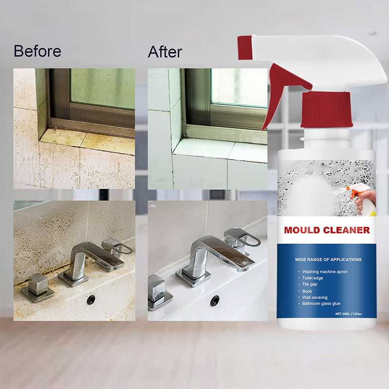 Foaming Mold & Mildew Remover Spray for Bathroom Tile Grout Shower Kitchen No Scrub Stain Eliminator | Thomler