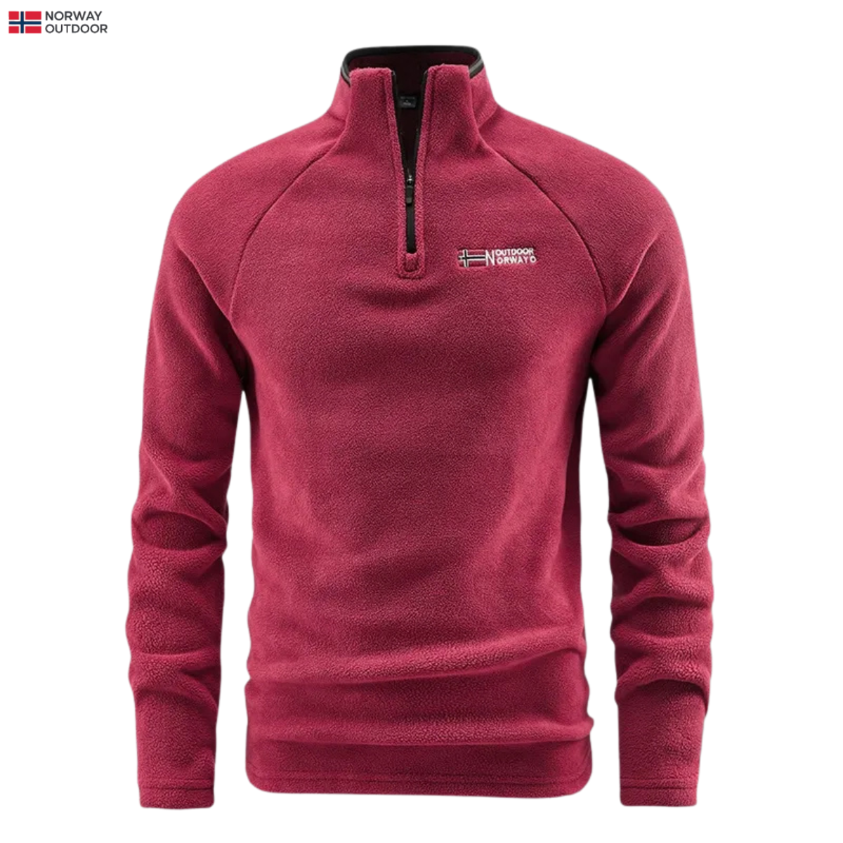 Insulated Fleece Pullover for Men – Lightweight Thermal Layer for Cold Weather & Outdoor Activities | Thomler