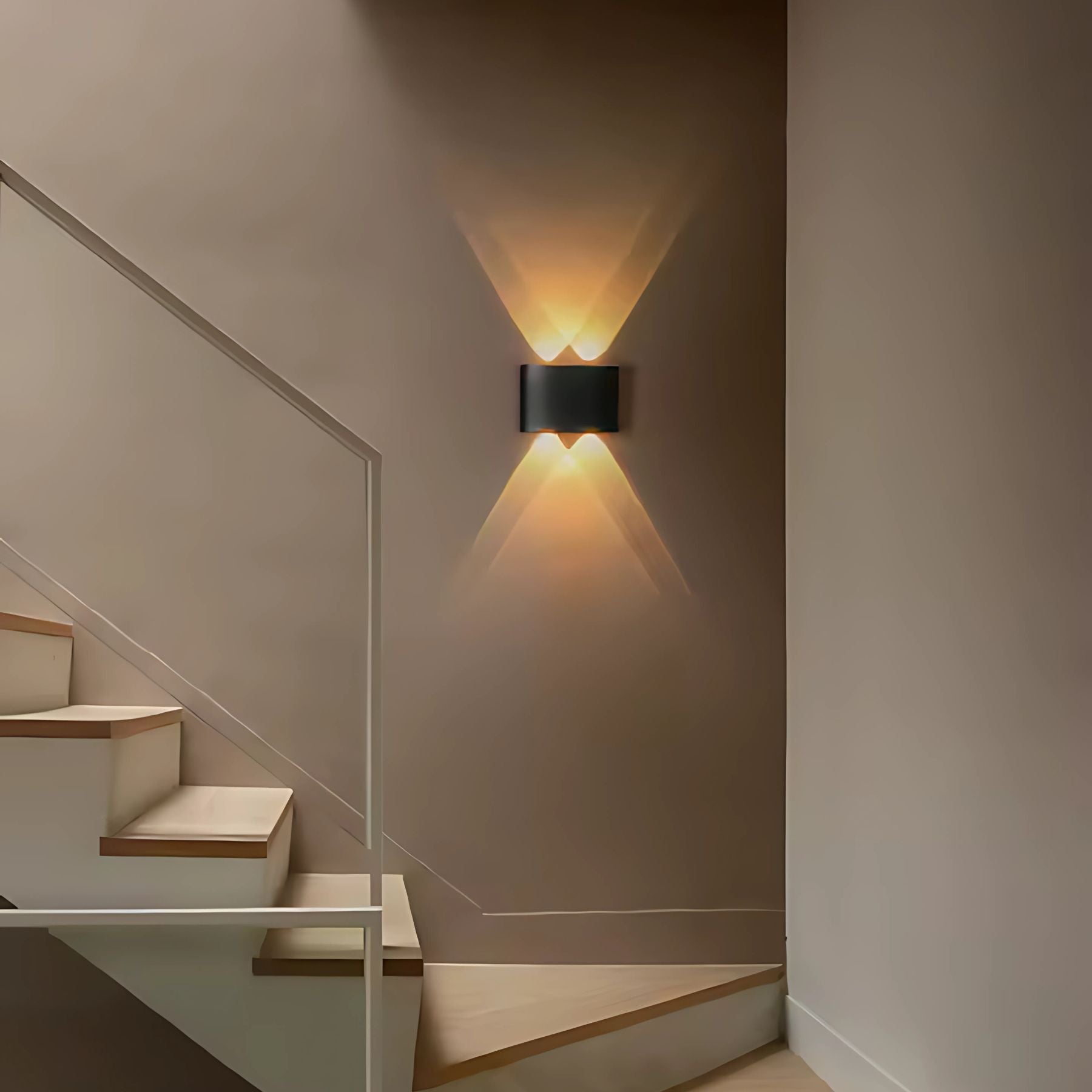 Wall Light LED IP65 20.0 cm Indoor Outdoor Patio Hallway Up-Down Beam Lighting Modern Compact Fixture | Thomler