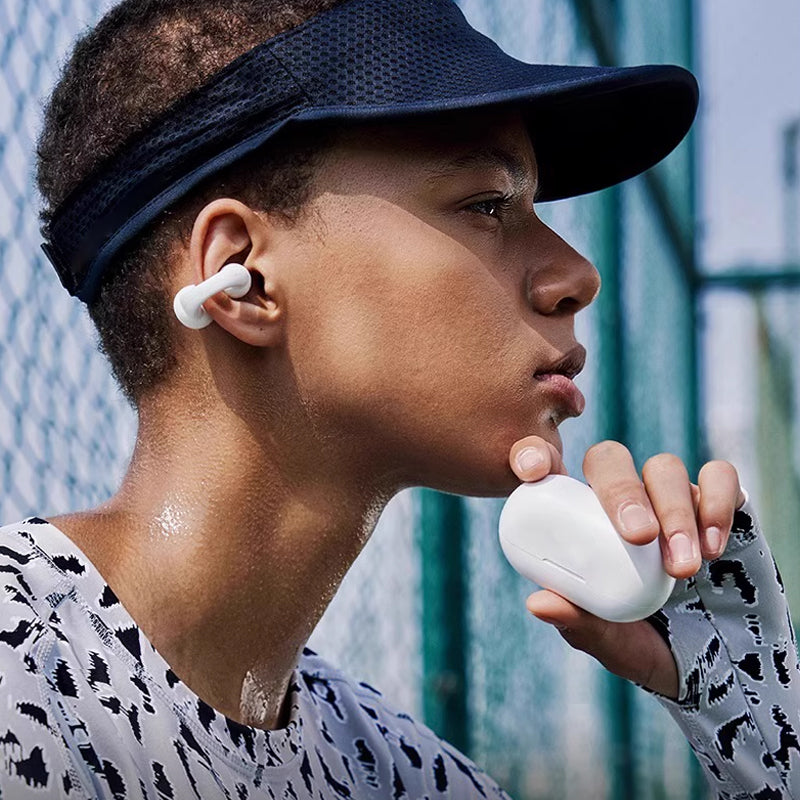 Wireless Sport Earbuds with Secure Fit & Sweatproof Design for Running, Gym & Outdoor Training | Thomler