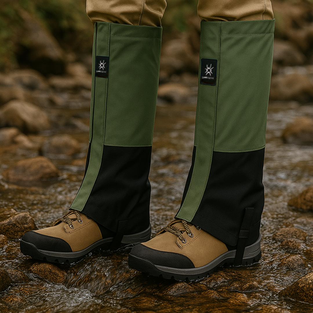 Waterproof Leg Gaiters for Winter Hiking & Snowshoeing – Insulated Snow Guards | Thomler