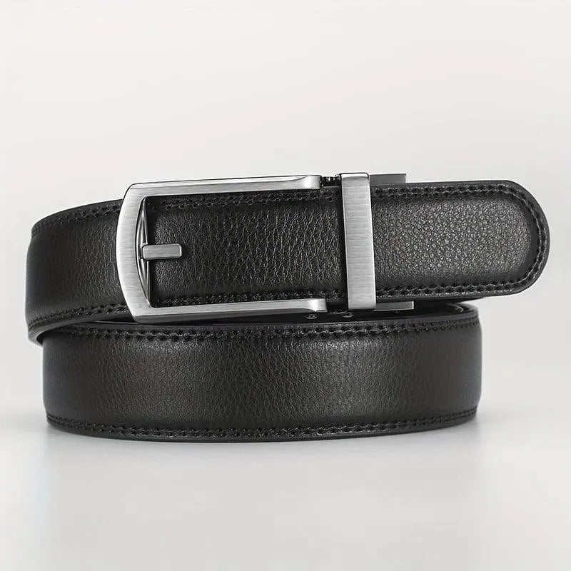 Genuine Leather Belt with Classic Pin Buckle – Timeless Style for Work, Casual & Formal Wear | Thomler