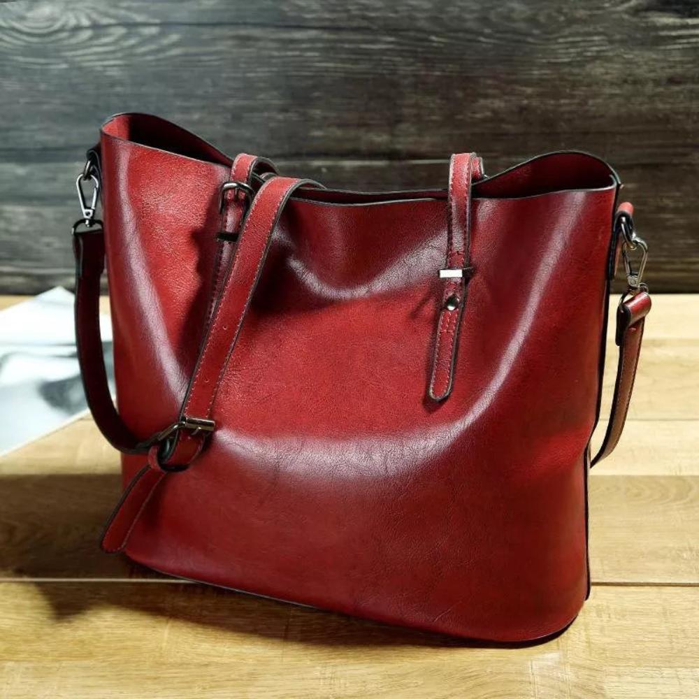 Genuine Leather Shoulder Bag Women's Vintage Flap Purse Adjustable Strap Crossbody Handbag for Everyday Travel Work Casual & Formal | Thomler