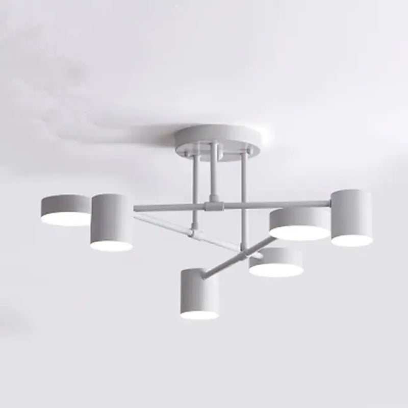 Modern LED Stairwell Ceiling Light – Sleek Low-Profile Flush Mount with Metal & Acrylic Design | Thomler