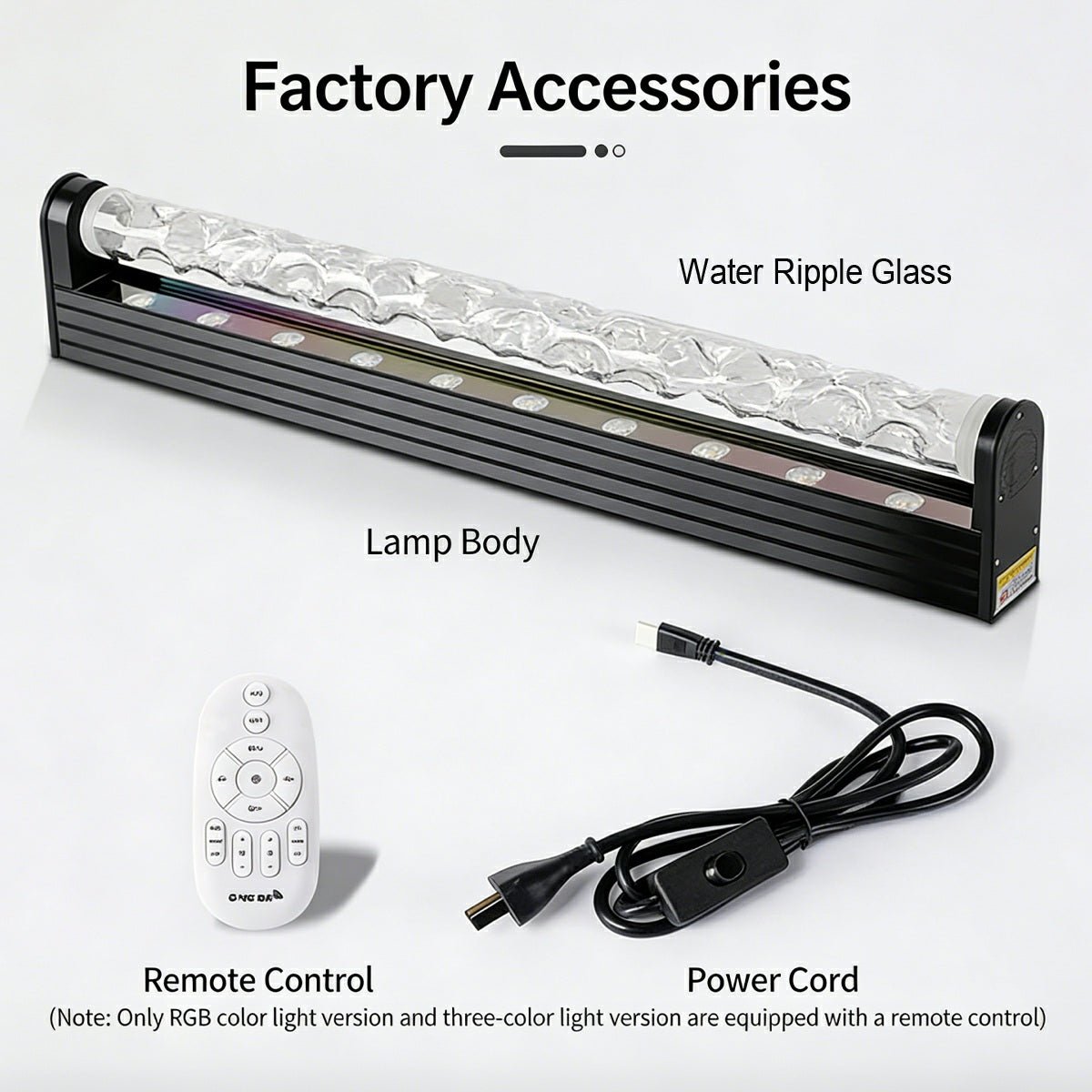 Wall Lamp Aluminium 100.0 cm Black Dynamic LED Ambient Living Room Flame Effect RGBW Lighting | Thomler