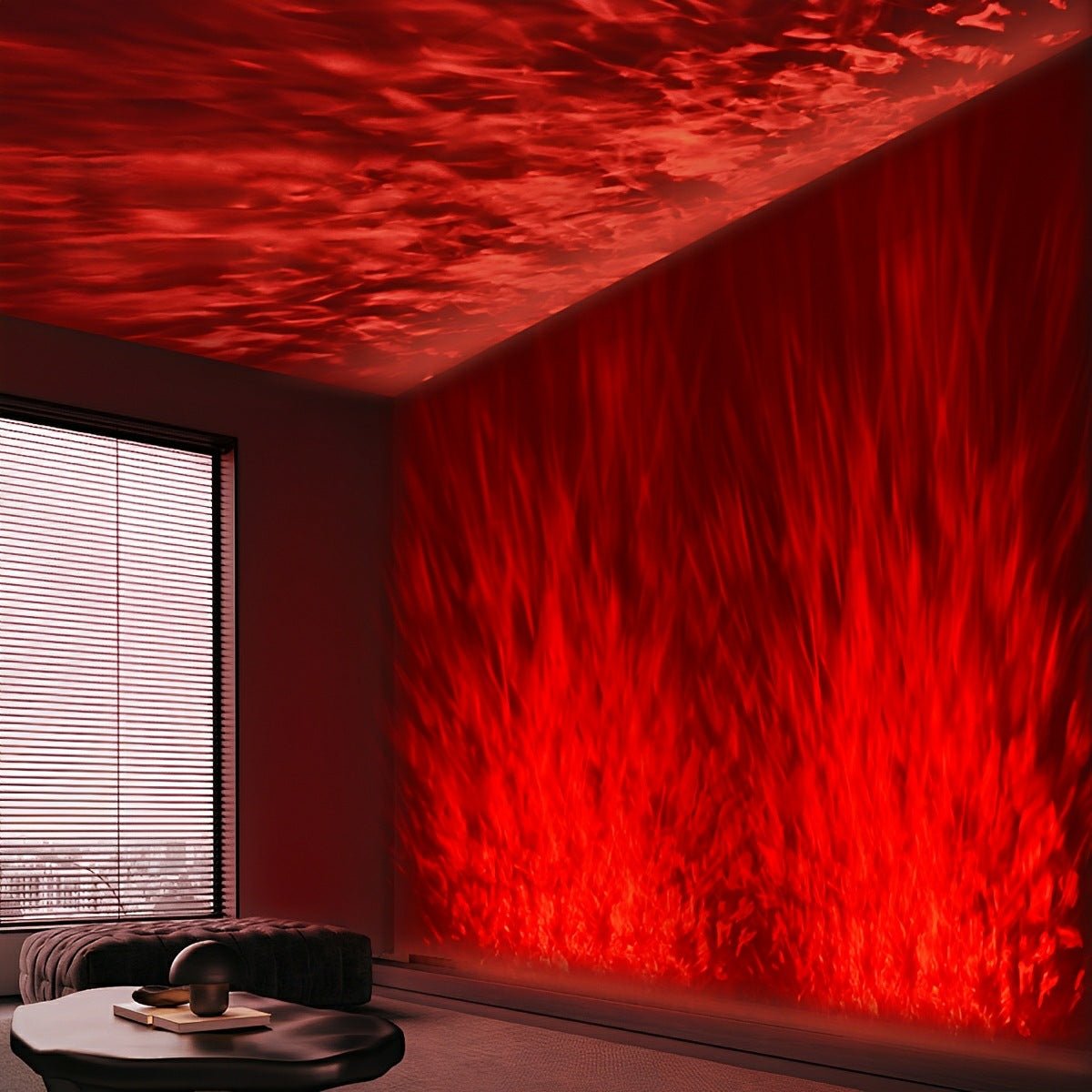 Flowing Wave LED Accent Light – Wall-Mount Ambient Illumination with App & Remote – 20-39 in | Thomler