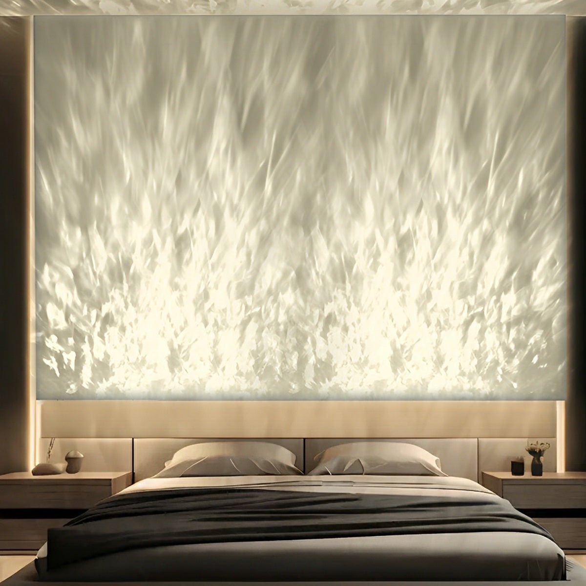 Flowing Wave LED Accent Light – Wall-Mount Ambient Illumination with App & Remote – 20-39 in | Thomler