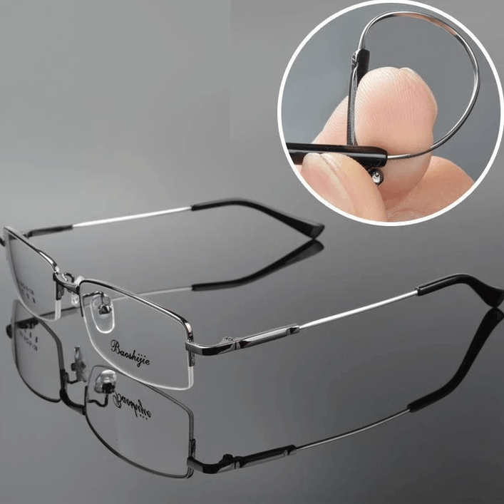Titanium Multi-Focus Reading Glasses for Near & Distance Vision with Blue Light Filter | Thomler