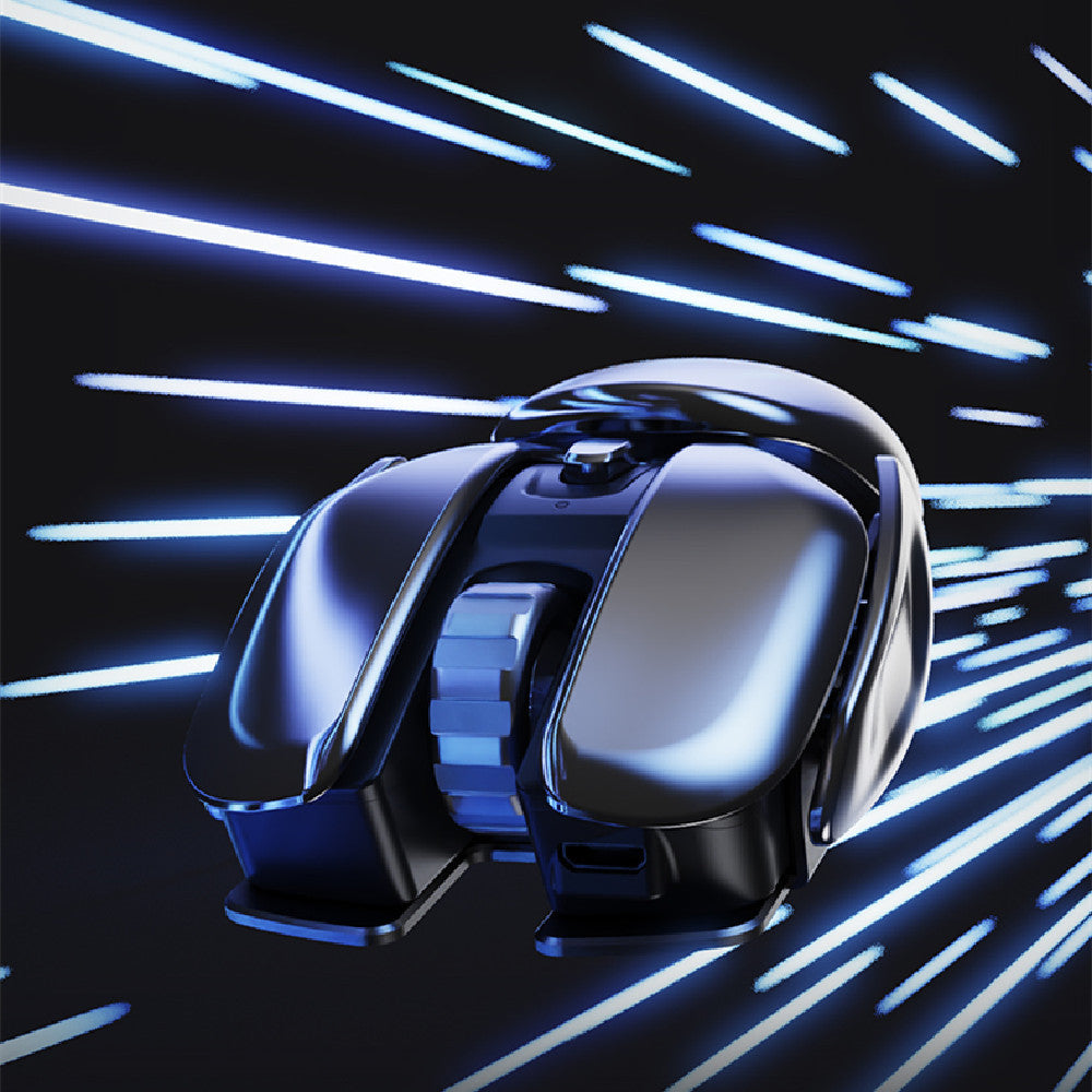 Cordless Quiet-Click Computer Mouse with Programmable Buttons for Work & Gaming | Desktop Laptop PC Accessory | Thomler