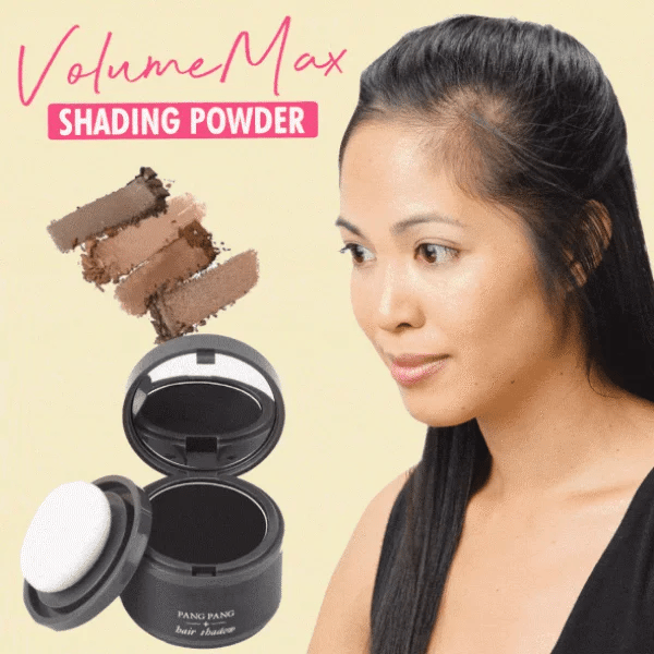Root Touch-Up Powder Compact for Thinning Hair and Gray Coverage with Mirror and Applicator Puff for Men and Women | Thomler