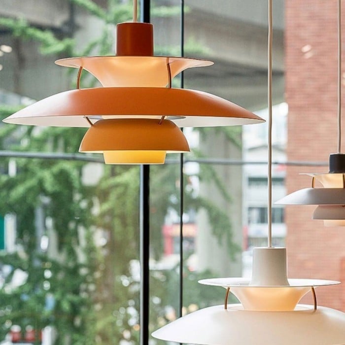 Adjustable Cord Pendant Light with Metal Shade – Modern Drop Ceiling Fixture for Kitchen & Dining Room | Thomler