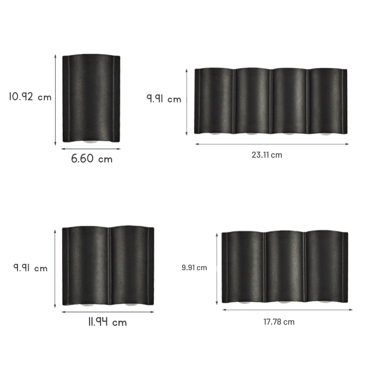 Contemporary Weatherproof LED Exterior Sconce – Architectural Accent for Walls & Facades | Thomler