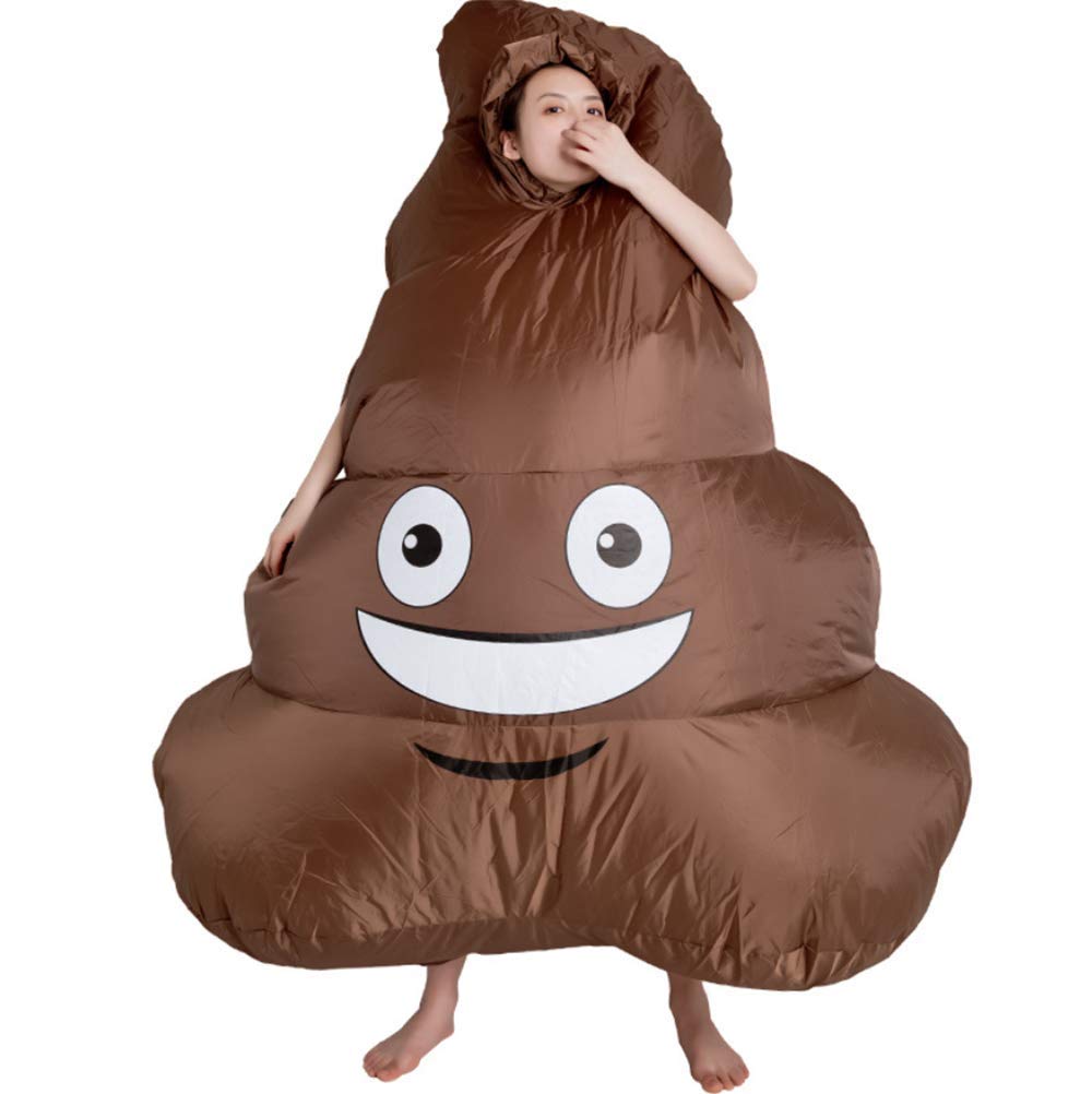 Giant Wearable Emoji Suit – Self-Inflating Humorous Character Outfit for Costume Events, Party Entertainment & Photo Moments | Thomler