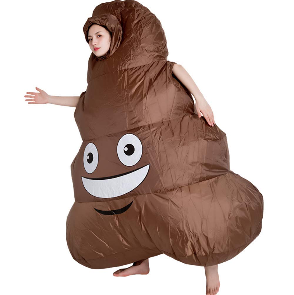 Giant Wearable Emoji Suit – Self-Inflating Humorous Character Outfit for Costume Events, Party Entertainment & Photo Moments | Thomler