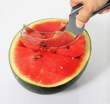 Stainless Steel Fruit Slicer Cutter for Watermelon Cantaloupe Papaya Dragon Fruit Kitchen Tool Fast Serving Prep | Thomler