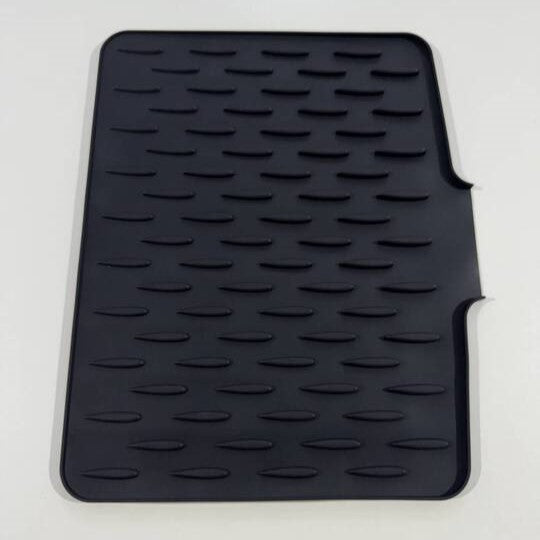 Drying Mat Silicone 40.0 cm Kitchen Countertop Heat Resistant Dish Drainer Non Slip Quick Drying Protector | Thomler