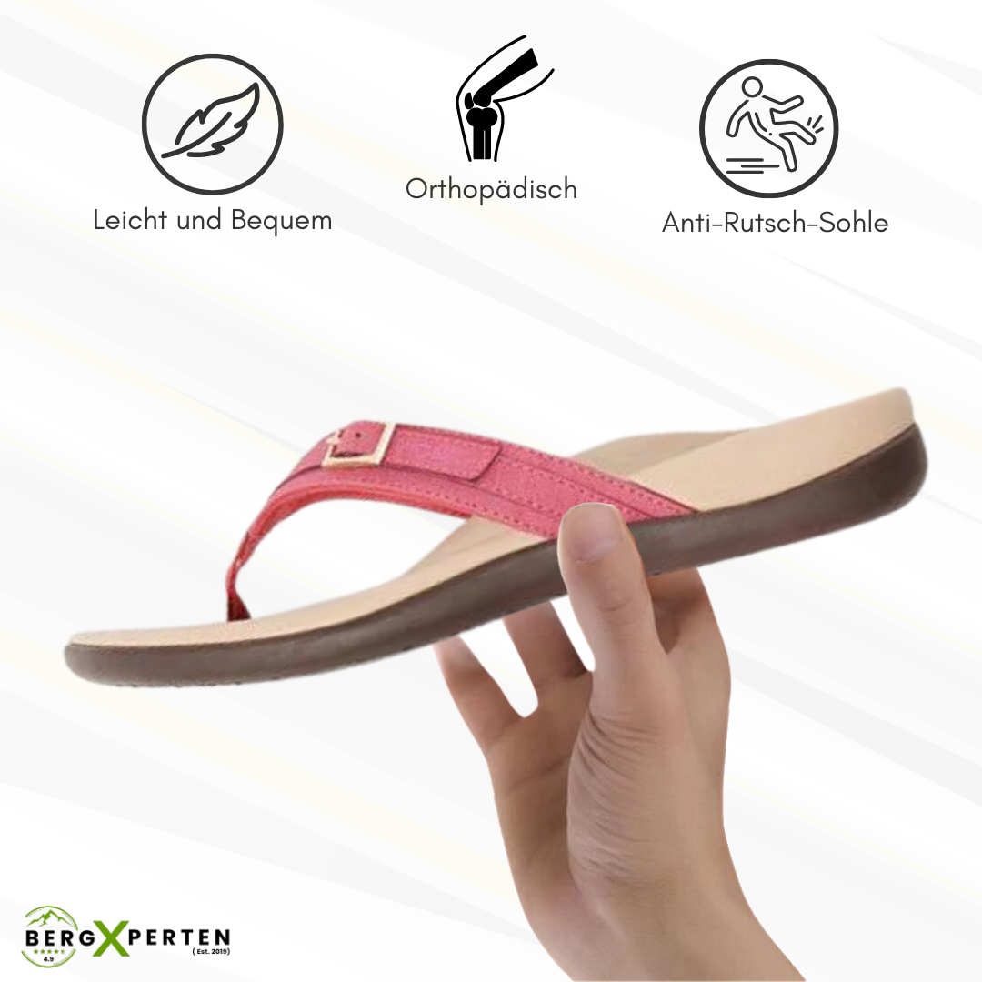Women's Orthopedic Slide Sandals with Toe Separator for Bunion Relief & Arch Support | Slip-Resistant Footbed for All-Day Comfort | Casual O | Thomler