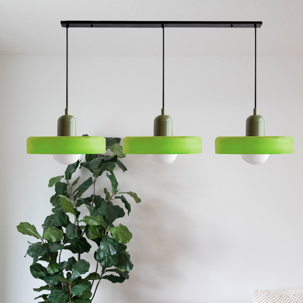 Pendant Light Glass Shade 30.0 cm Bedroom Bedside Hanging Lamp Modern Minimalist Nordic Style Adjustable Ceiling Light | Thomler