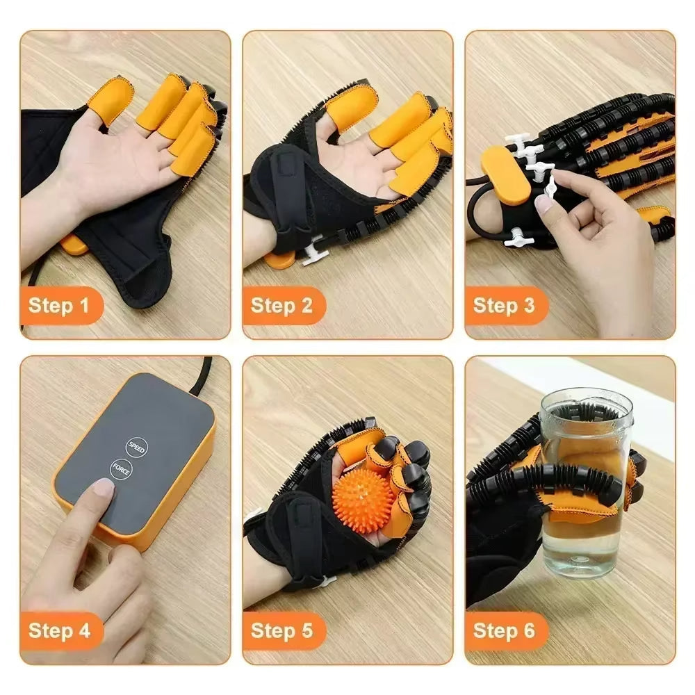 Powered Hand Therapy Gloves Rehab Recovery System for Stroke Arthritis Nerve Injury Support Mobility Training At-Home Physical Therapy Equip | Thomler