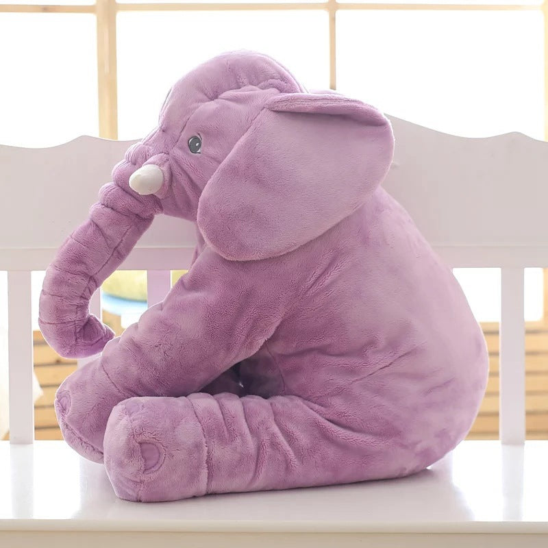 Plush Elephant Nursery Pillow for Babies & Toddlers – Soft Cuddle Cushion for Nap Time, Play & Decor | Thomler