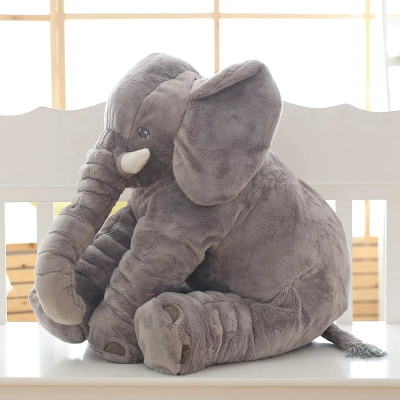 Plush Elephant Nursery Pillow for Babies & Toddlers – Soft Cuddle Cushion for Nap Time, Play & Decor | Thomler