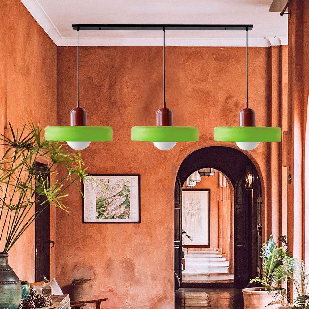 Pendant Light Glass Shade 30.0 cm Bedroom Bedside Hanging Lamp Modern Minimalist Nordic Style Adjustable Ceiling Light | Thomler