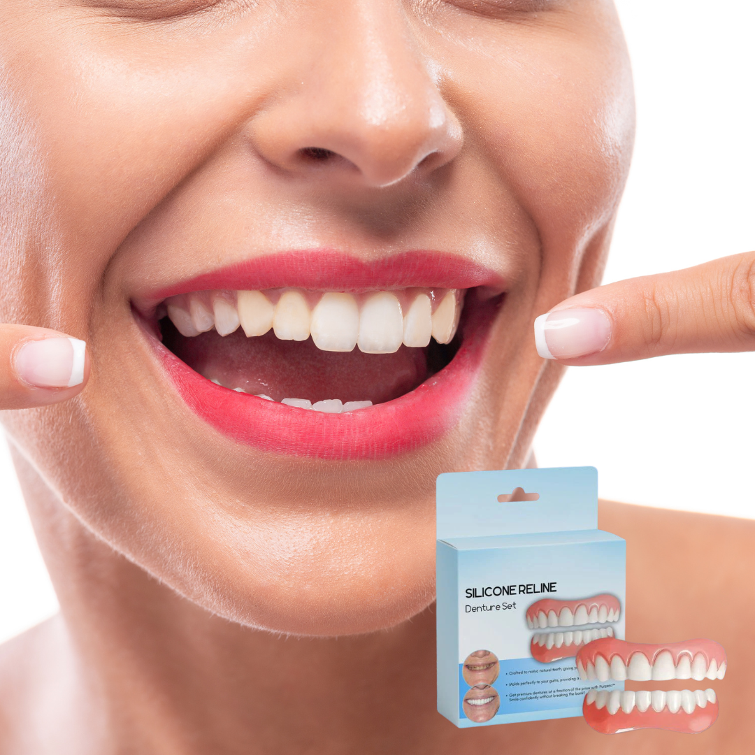 Snap-On Cosmetic Teeth Veneers - Removable Silicone Cover for Instant Smile Makeover, Photo-Ready Confidence | Thomler
