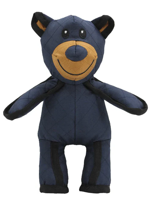 Reinforced Plush Teddy Chew Toy for Aggressive Chewers with Built-In Squeaker | Machine Washable Fun Bear for Dogs, Puppies, Heavy Chewing P | Thomler