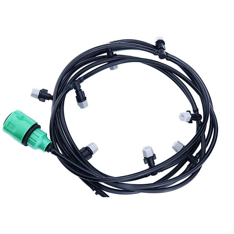 Adjustable Drip Irrigation System – 33 ft Hose with 10 Nozzles – Automatic Plant Watering for Garden Greenhouse & Patio | Thomler