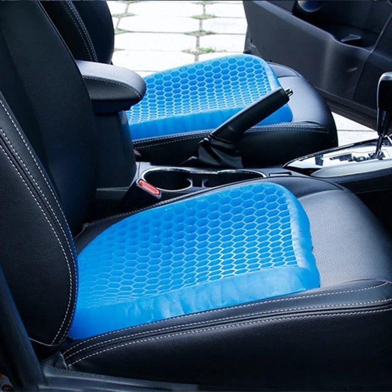 Orthopedic Gel Seat Cushion for Tailbone and Lower Back Relief – Pressure Reducing Support Pad for Office Chairs, Car Seats & Wheelchairs | Thomler