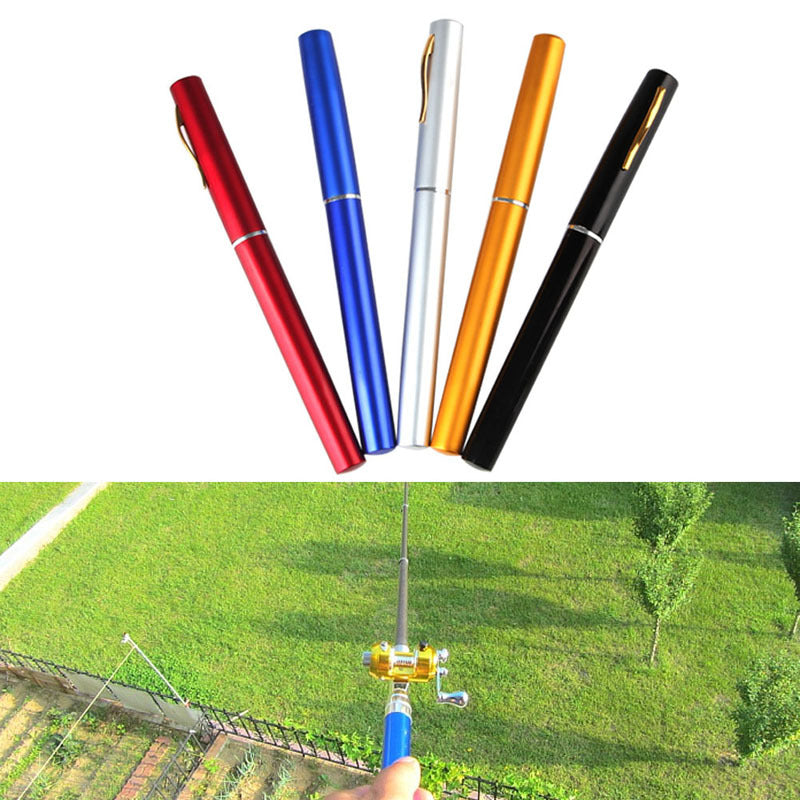 Collapsible Fishing Rod with Aluminum Reel for Travel and Hiking Adventures | Thomler