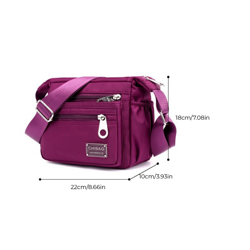 Women's Nylon Crossbody Bag with Water-Resistant Finish & Adjustable Strap for Travel, Work & Everyday Carry | Thomler