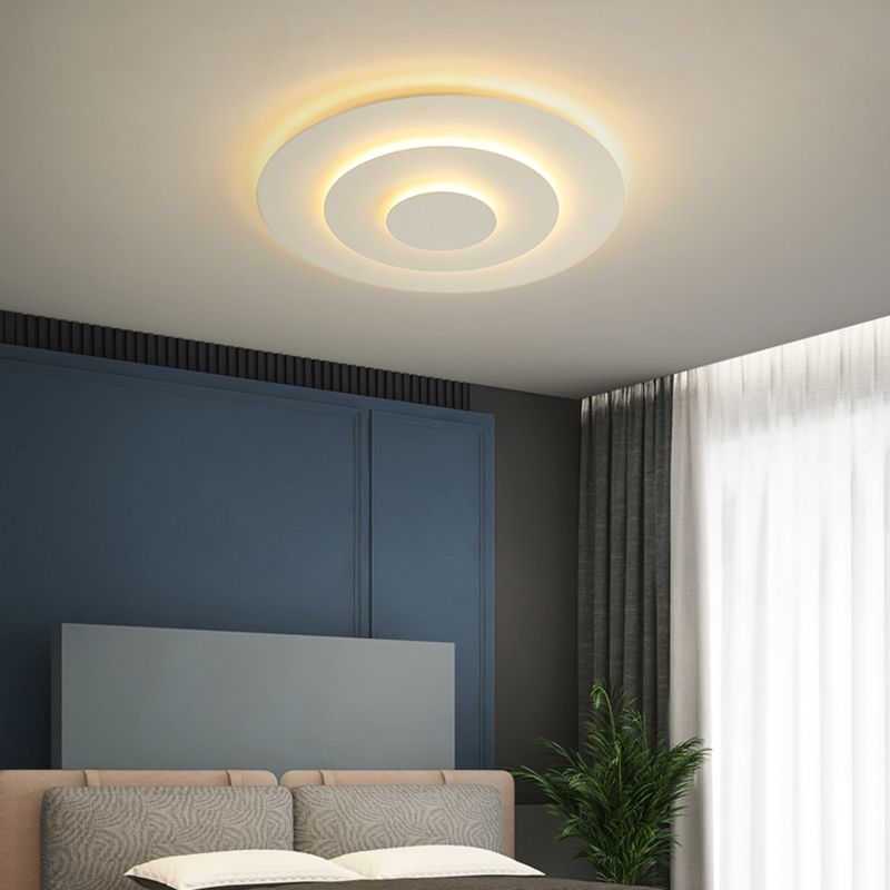 Ceiling Light Acrylic 50.0 cm White Dimmable Bedroom Living Room LED Flush Mount Light Fixture | Thomler