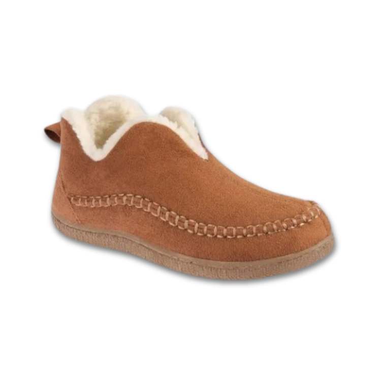 Women's Orthopedic House Slippers with Arch Support – Warm Fuzzy Indoor Outdoor Slip-On Shoes for Plantar Fasciitis | Thomler