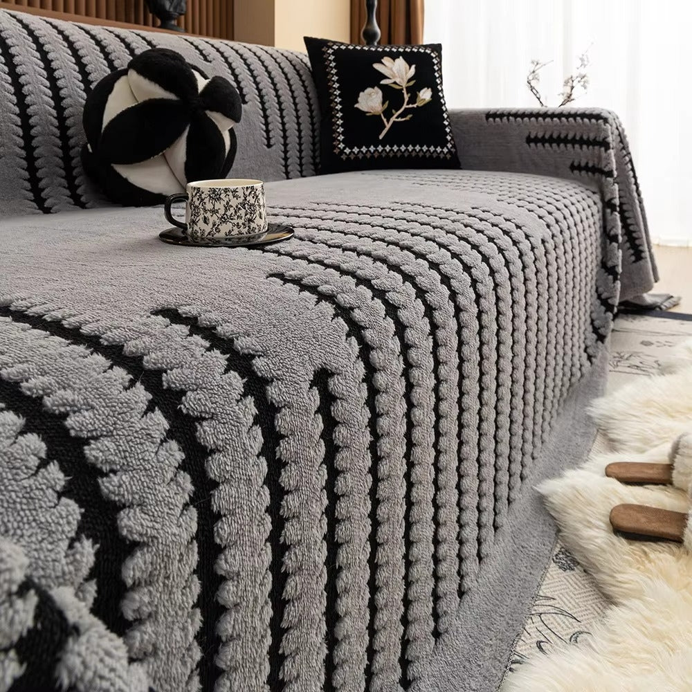 Quilted Microfiber Sofa Slipcover with Non-Slip Backing – Thick Tufted Furniture Protector for Couch & Loveseat, Machine Washable | Thomler