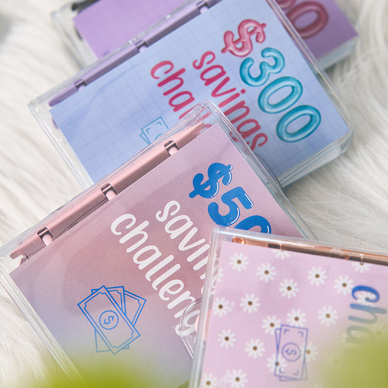 Cash Envelope Budget Binder for Money Saving Challenge Tracker – Reusable Vinyl Organizer for Bills Vacation Christmas Fund Planning | Thomler